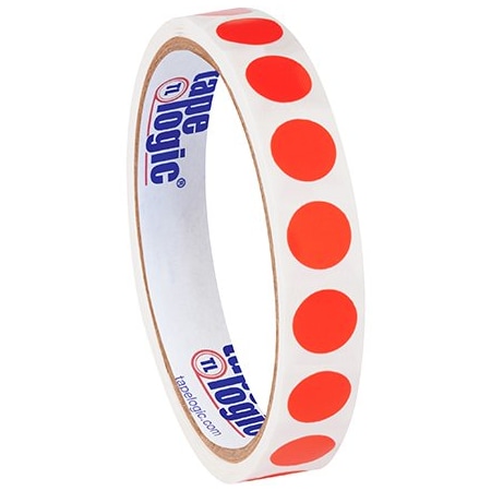 Bsc Preferred 1/2'' Dark Blue Inventory Circle Labels BUY00016409